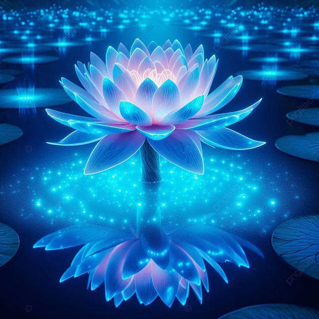 Blue Lotus Flower