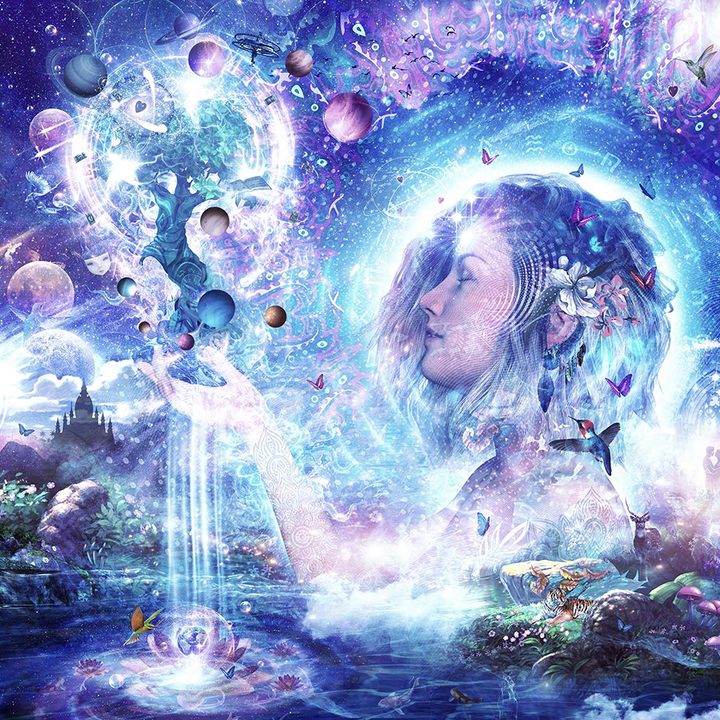 Crystalline Holographic DNA Reprogramming