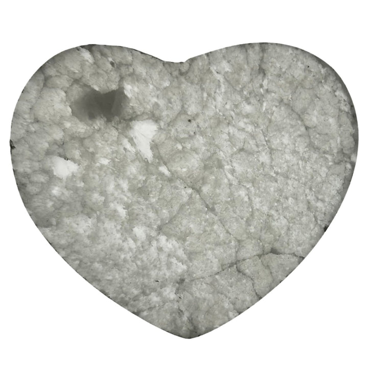 Selenite Crystal Heart Charging Plate - Clears & Charges Crystals - Home Decor