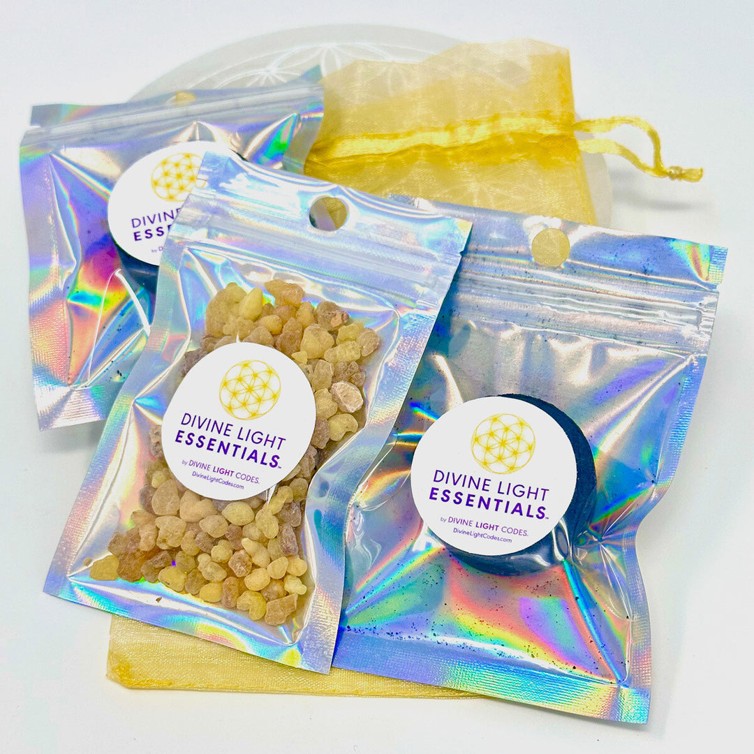 Frankincense Resin Smudge Kit - Energetic Protection - Space Clearing