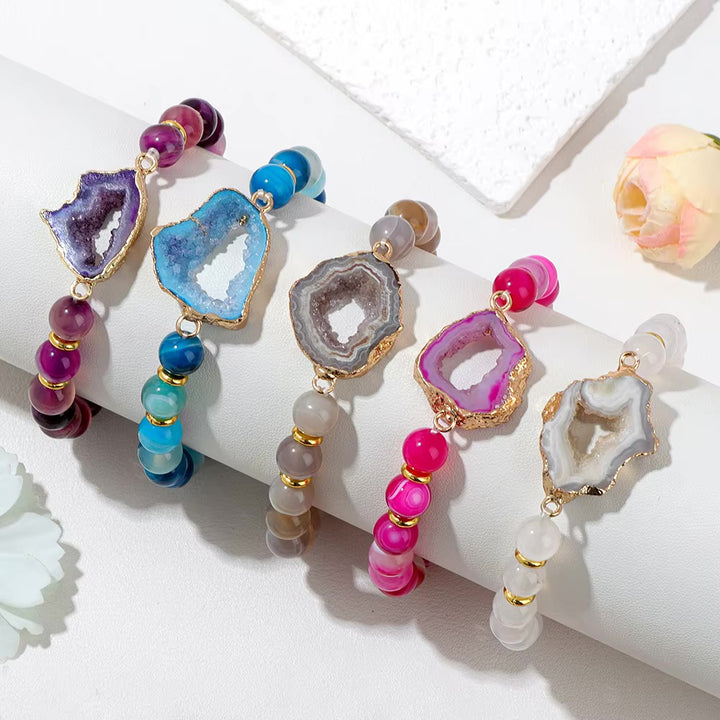 Agate Druzy Bracelets