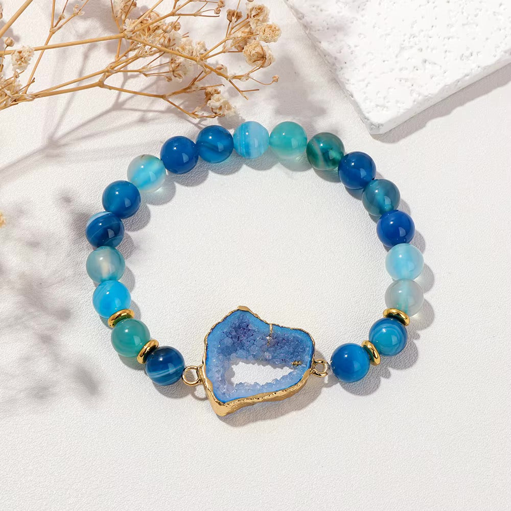 Agate Druzy Bracelets