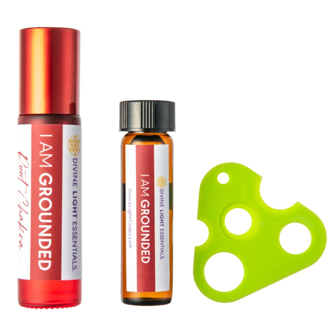 I Am Grounded Essential Oil Elixir - Root Chakra -  Safety - Security - Stability