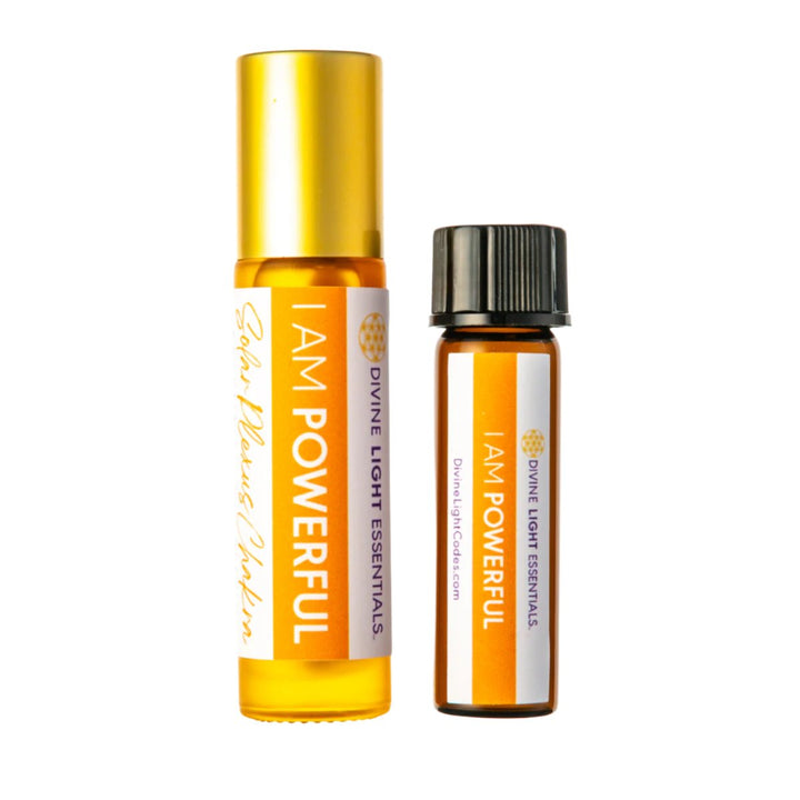 I Am Powerful Essential Oil Elixir - Solar Plexus Chakra - Empowerment -Self-esteem - Confidence