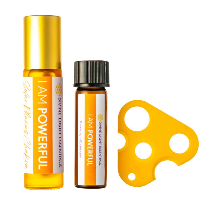 I Am Powerful Essential Oil Elixir - Solar Plexus Chakra - Empowerment -Self-esteem - Confidence