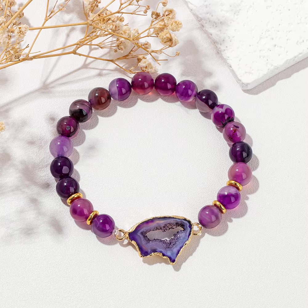 Agate Druzy Bracelets