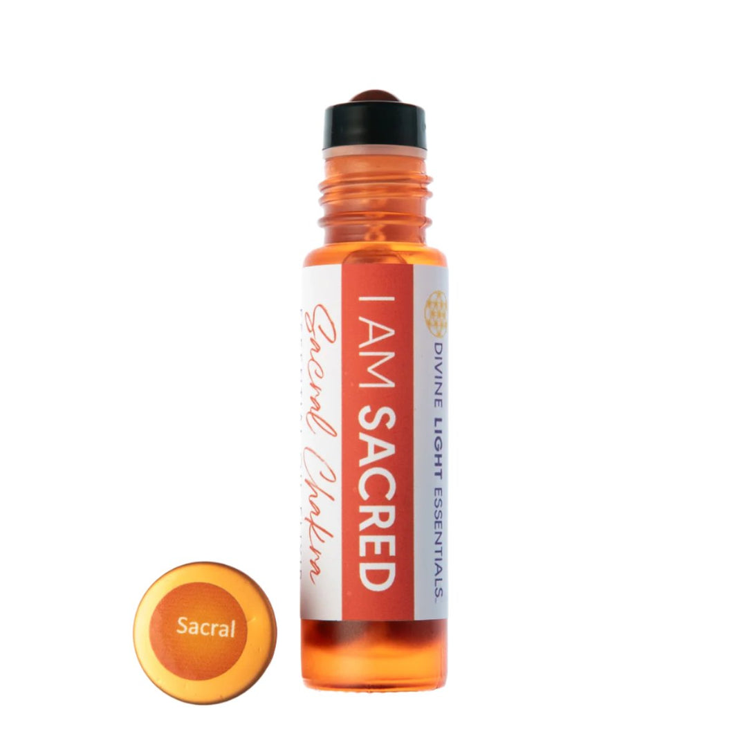 I Am Sacred Essential Oil Elixir - Sacral Chakra - Abundance - Creativity - Inspiration