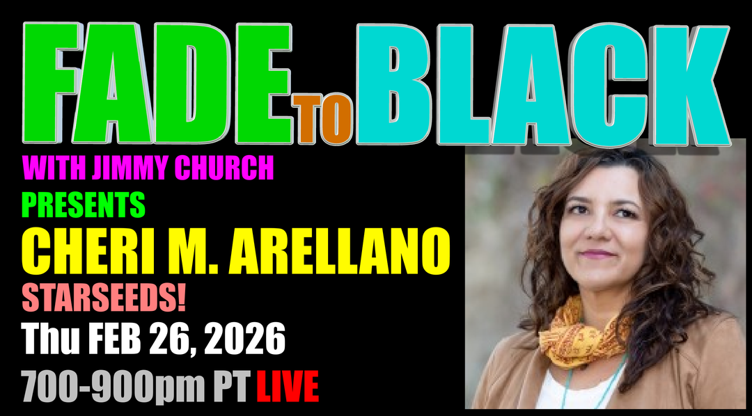 Cheri M. Arellano presents StarSeeds event live Feb 26, 2026 with Jimmy Church
