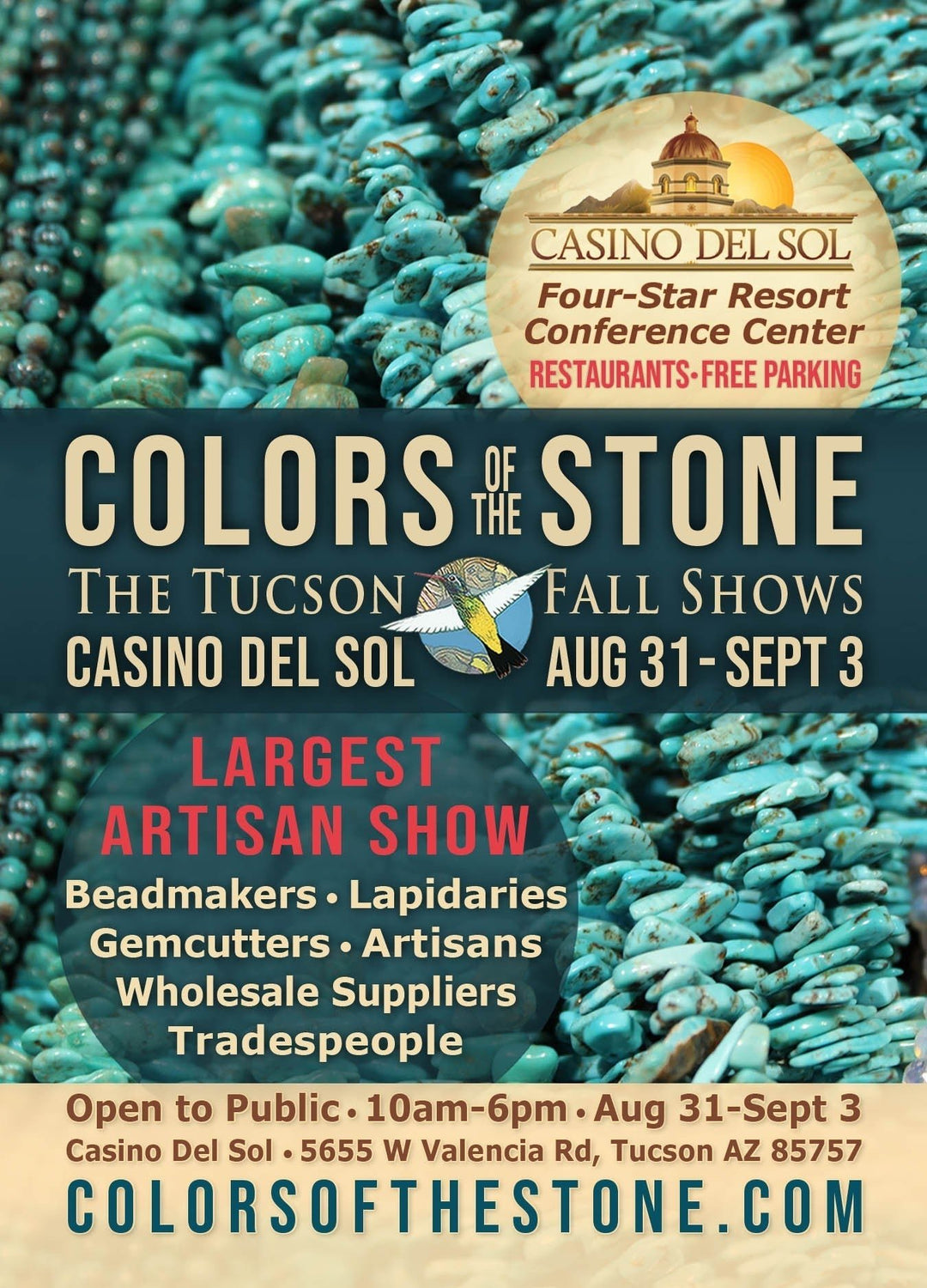 Colors of the Stone in Tucson - Divine Light Codes