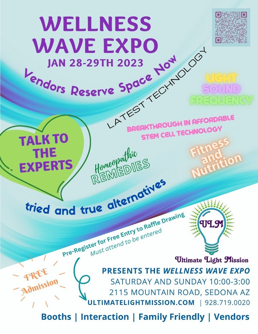 Wellness Wave Expo in Sedona - Divine Light Codes