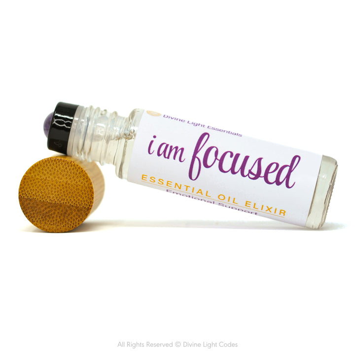 I Am Focused Elixir - Concentration - 10ml Roller Bottle