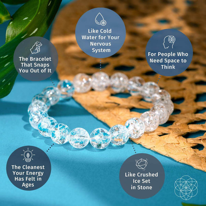 Emotional Ice Bath – The Ice Quartz Bracelet