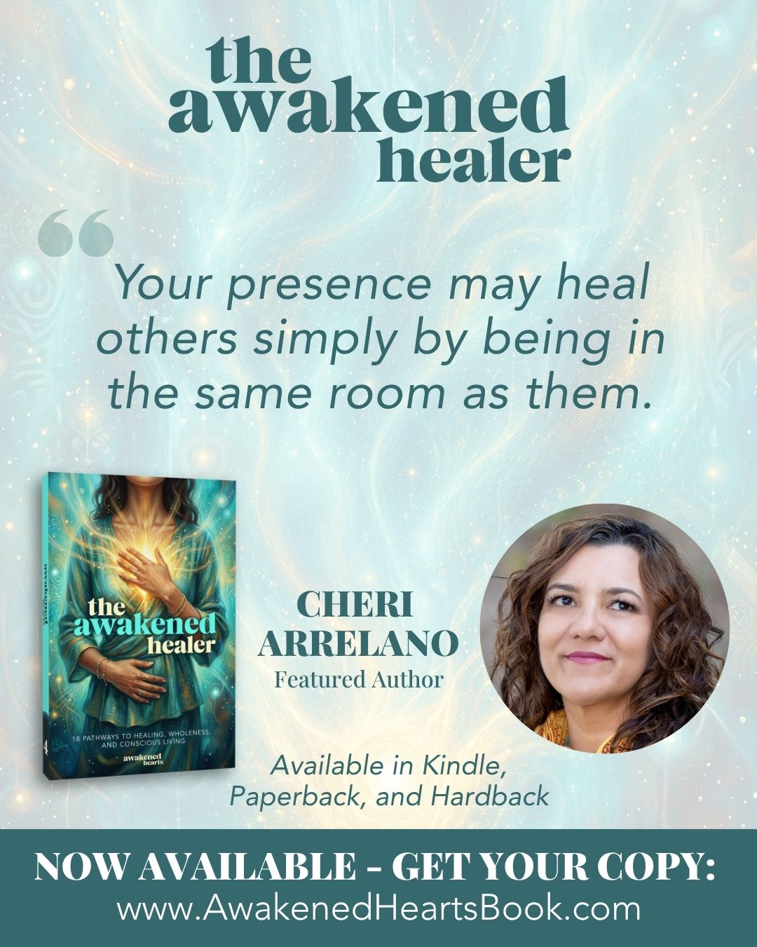 Promotional graphic for the book &