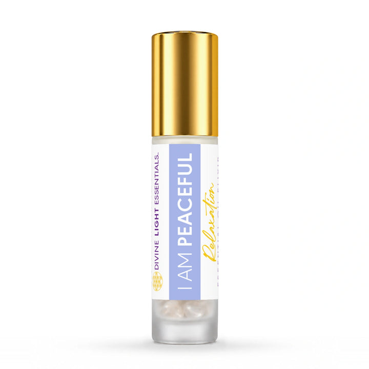 A roll-on bottle of Divine Light Essentials &
