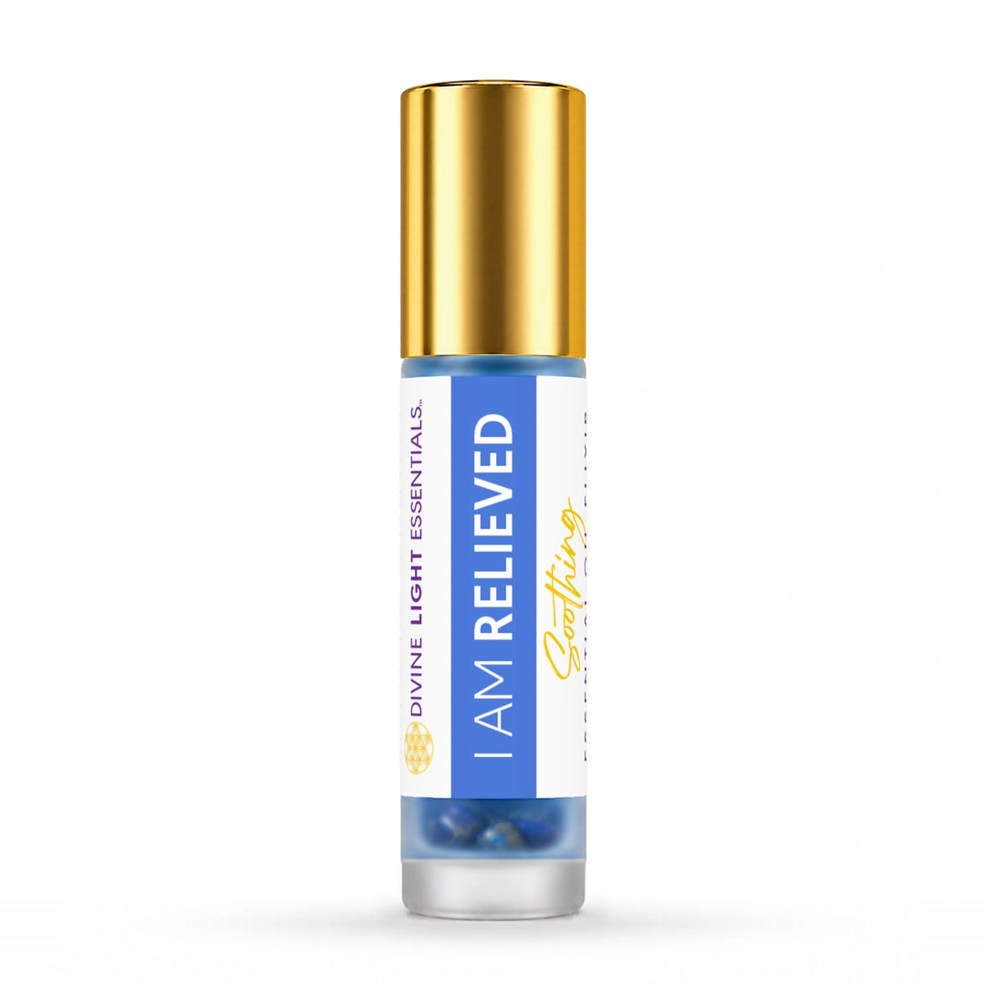 I Am Relieved Essential Oil Elixir - Tension - Headache - by Divine Light Codes