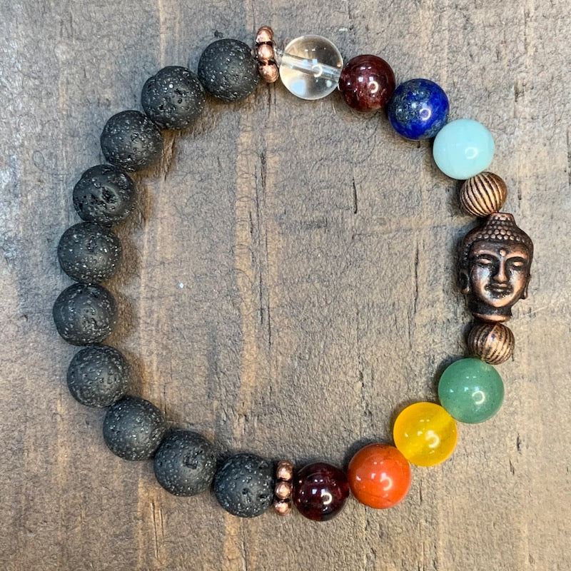 Chakra Balancing Beaded Bracelet Stack