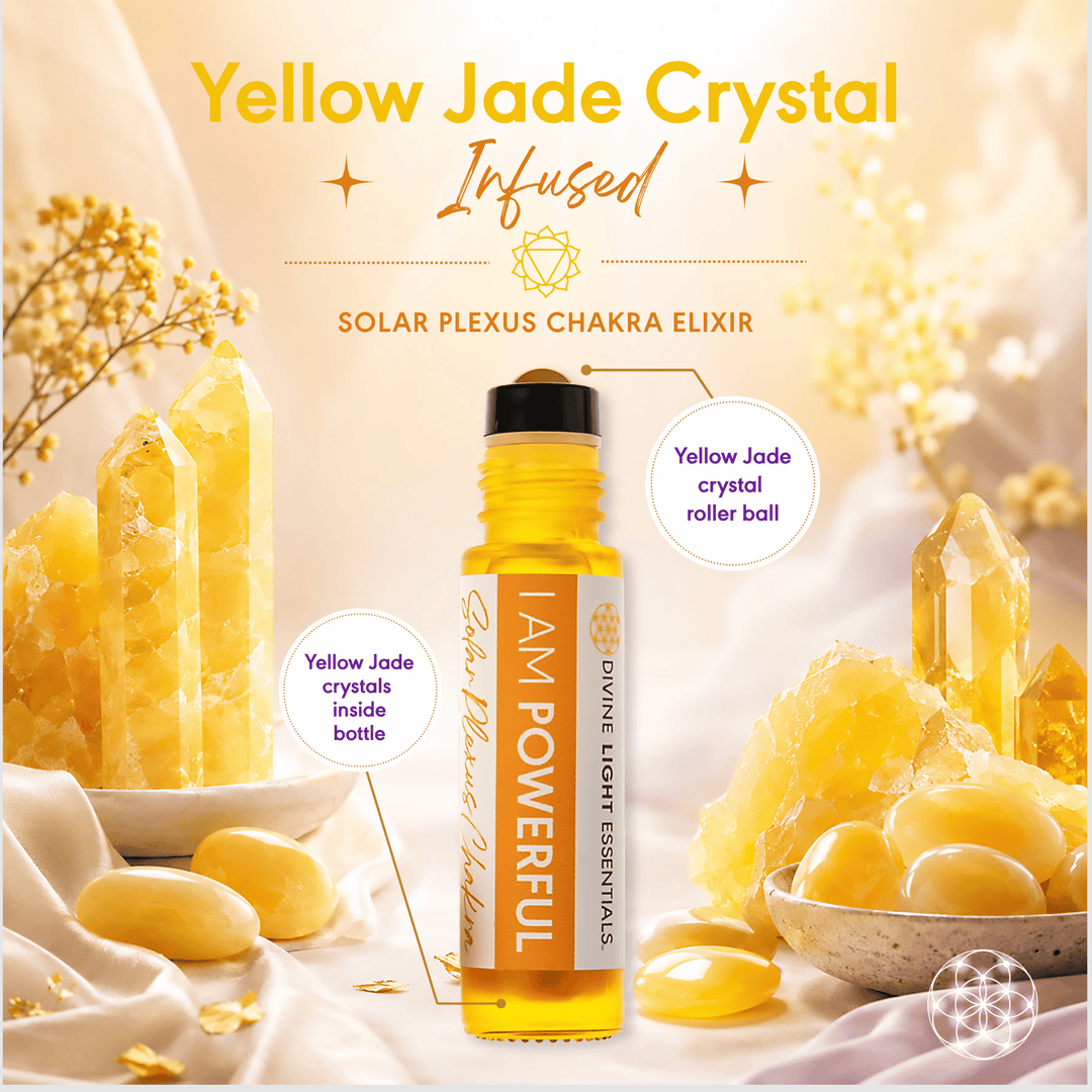 I Am Powerful Essential Oil Elixir - Solar Plexus Chakra - Empowerment -Self-Esteem - Confidence