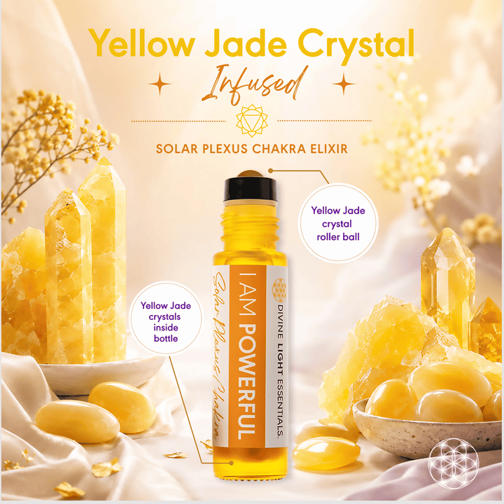I Am Powerful Essential Oil Elixir - Solar Plexus Chakra - Empowerment -Self-Esteem - Confidence