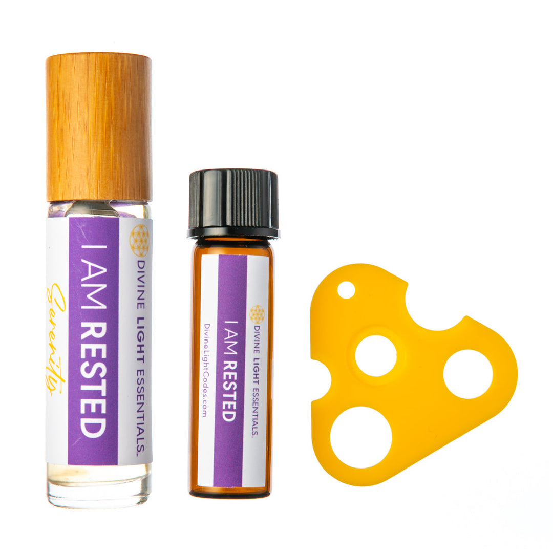 I Am Rested Essential Oil Elixir - Serenity - Sleep - Aromatherapy Roller Bottle