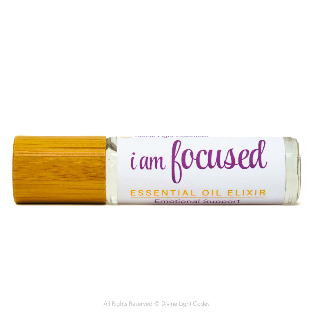 I Am Focused Elixir - Concentration - 10ml Roller Bottle