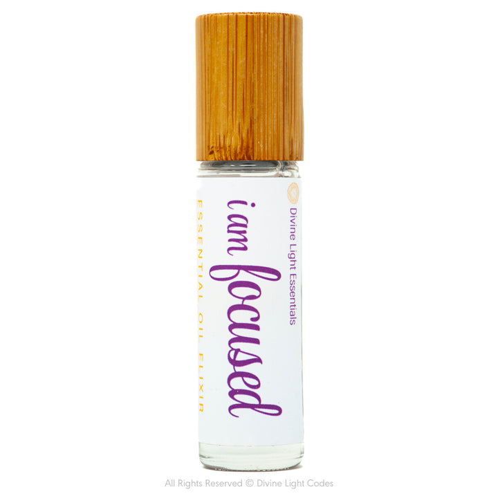 I Am Focused Elixir - Concentration - 10ml Roller Bottle