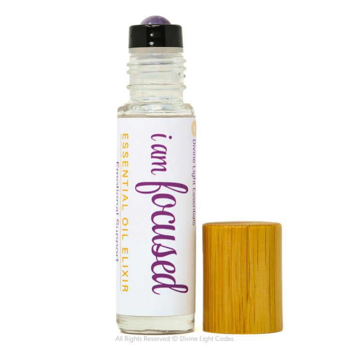I Am Focused Elixir - Concentration - 10ml Roller Bottle