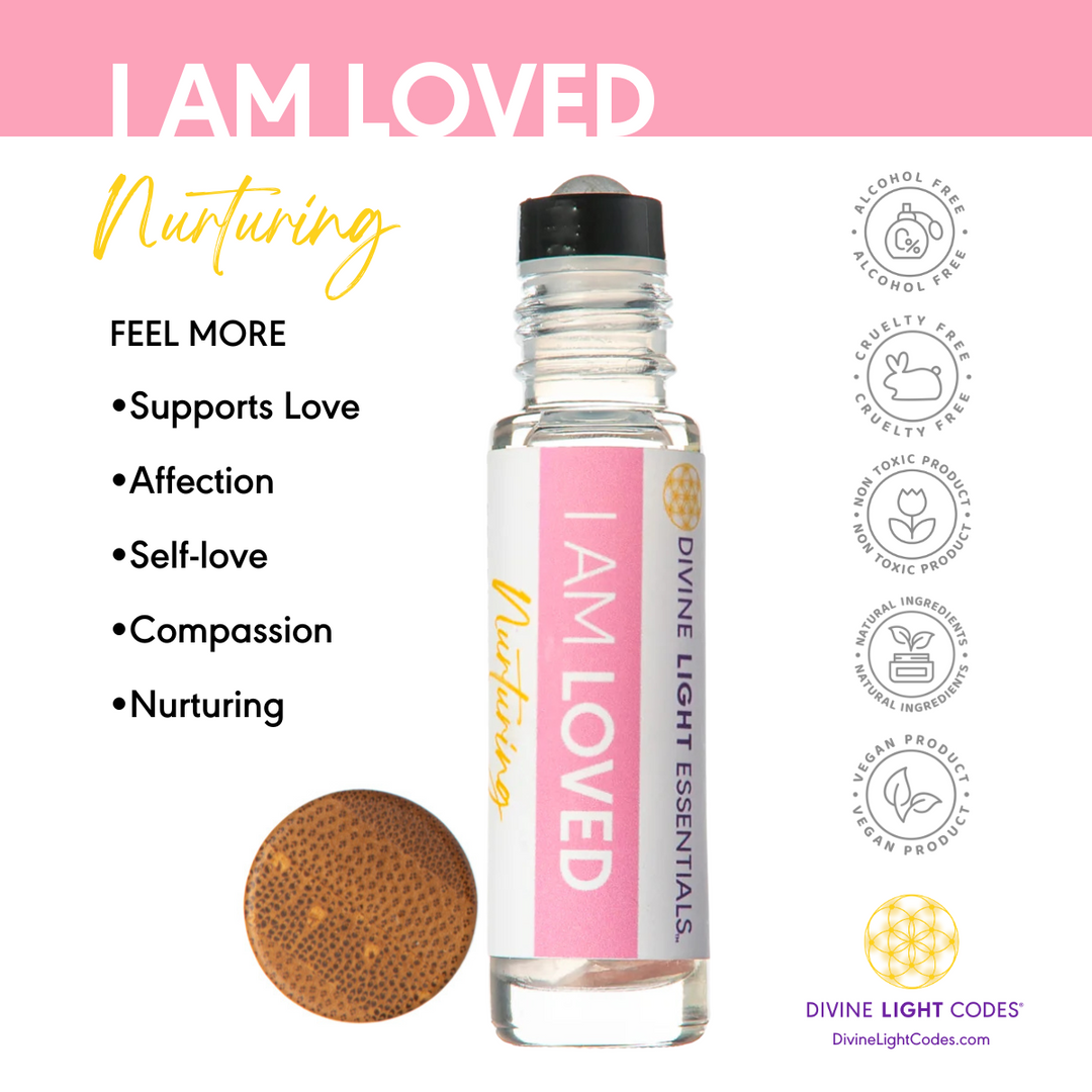 I Am Loved Essential Oil Elixir - Nurturing - Aromatherapy Roller Bottle