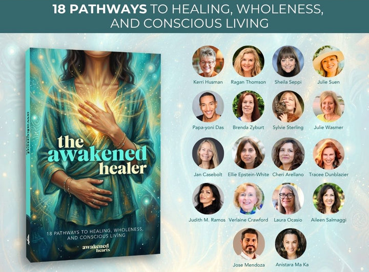 Promotional graphic for author livestream interviews featuring the book cover of &
