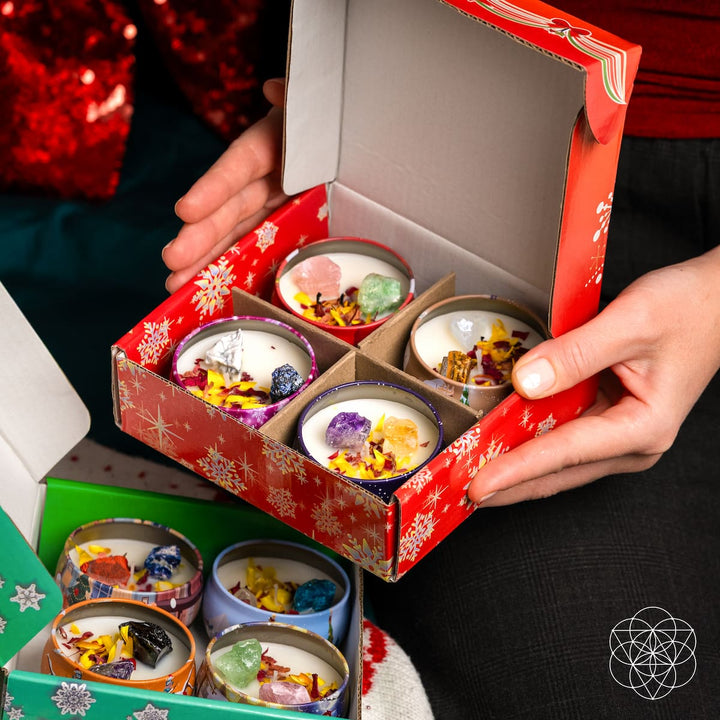 Christmas Candle Set: The Empath’s Holiday Survival Kit