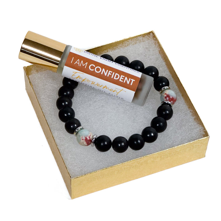 Protection Bracelet & Elixir Gift Set - Confidence & Protection