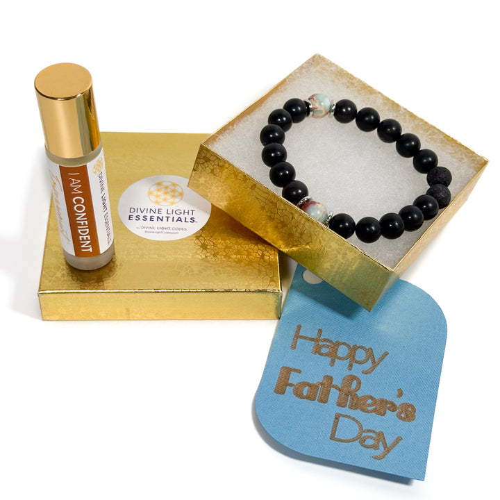 Protection Bracelet & Elixir Gift Set - Confidence & Protection