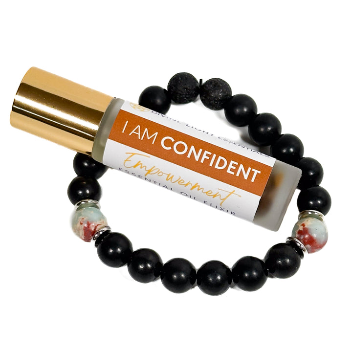 Protection Bracelet & Elixir Gift Set - Confidence & Protection