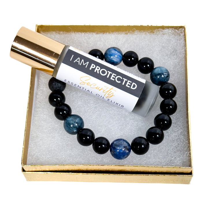 Protection Bracelet & Elixir Gift Set - Confidence & Protection