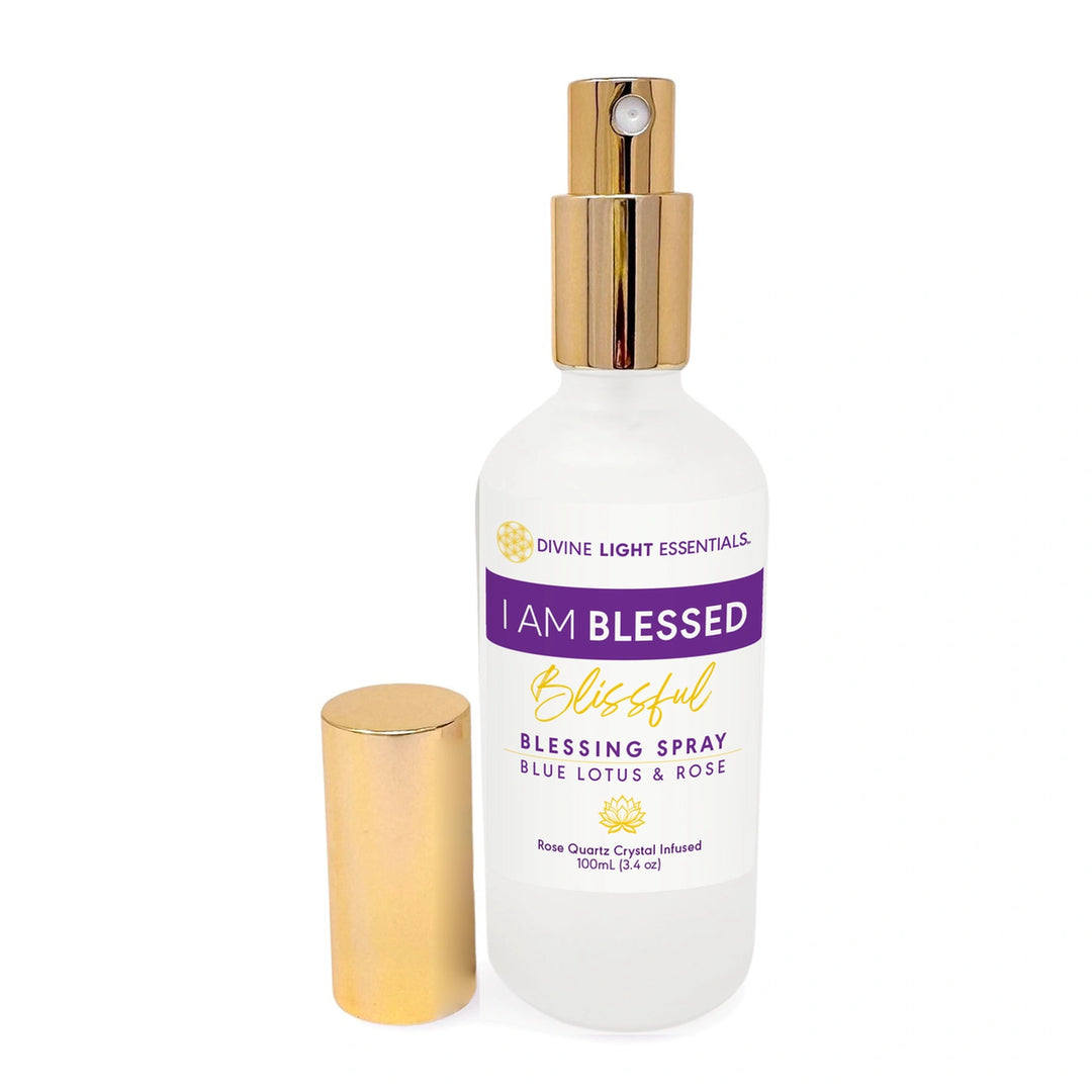 A 100ml bottle of Divine Light Essentials &
