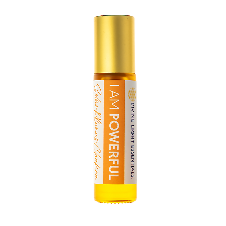 A roll-on bottle of Divine Light Essentials &