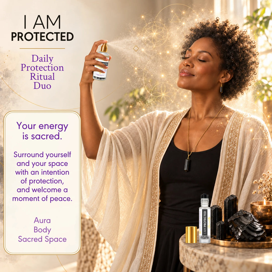 I Am Protected Duo Bundle - Protection &amp; Grounding - by Divine Light Codes