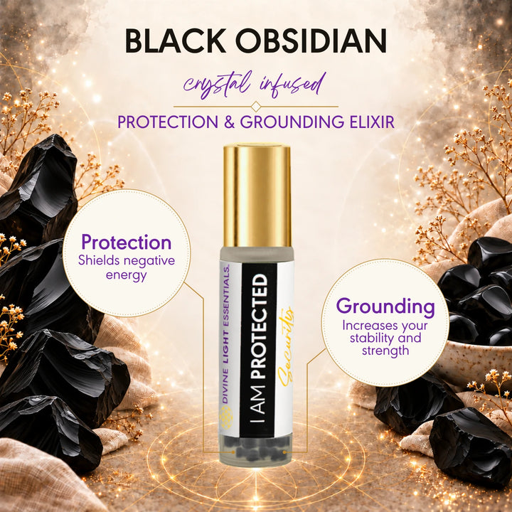 I Am Protected Essential Oil Elixir - Grounding - Protection - by Divine Light Codes