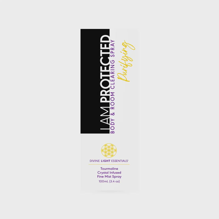 I Am Protected Spray - Body &amp; Room Fine Mist - Auric Shielding - Clearing