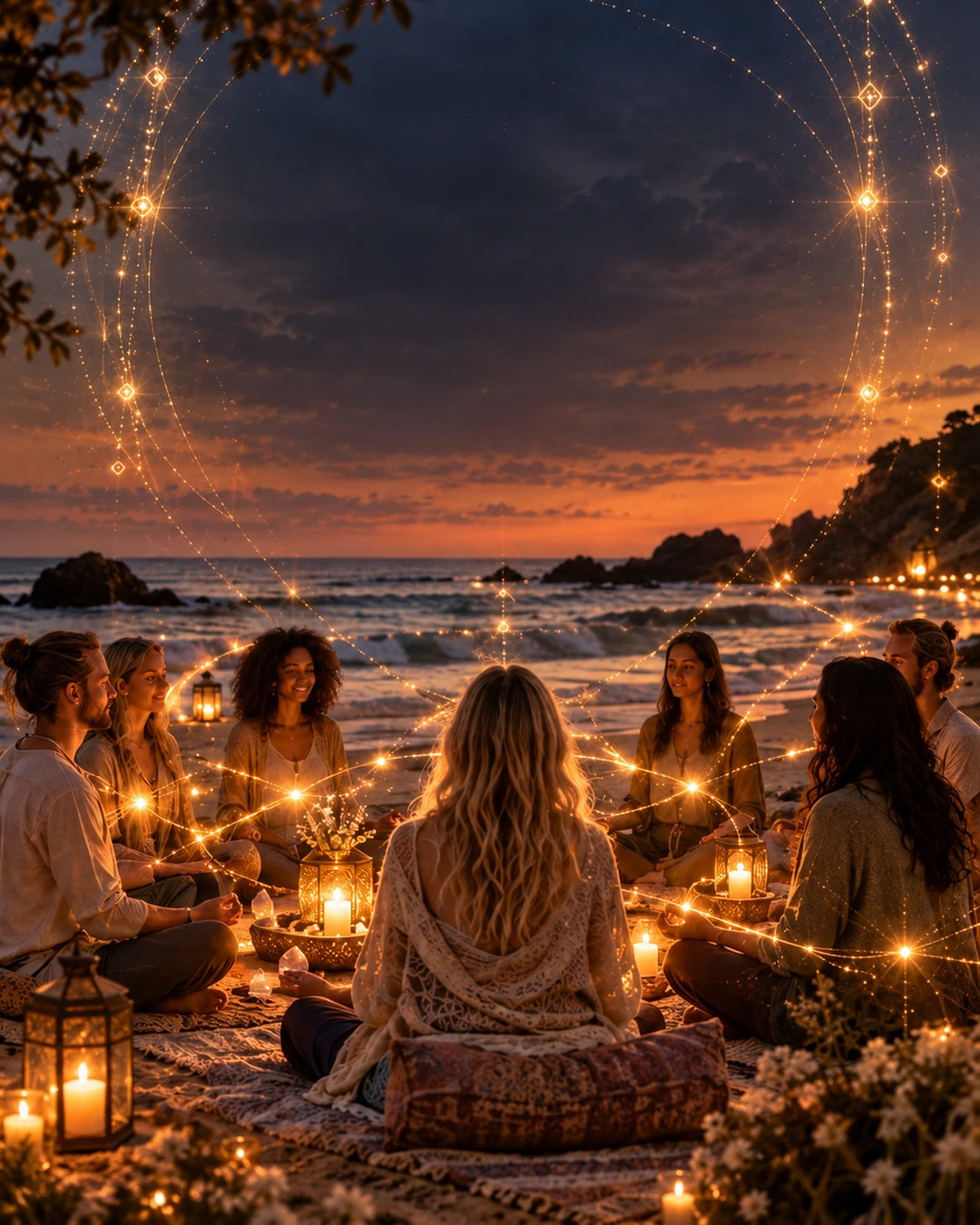 Group Events pathway, golden coast concept, mobile portrait.